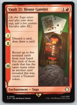 Vault 21: House Gambit - Universes Beyond: Fallout - MTG - Near Mint - Image 1