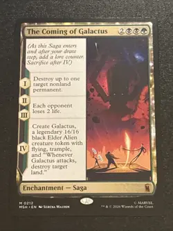 MTG Marvel Super Heroes The Coming of Galactus 0212 Mythic - Image 1