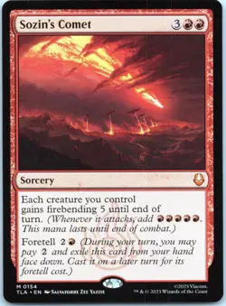 Sozin's Comet 154 Mythic Avatar: The Last Airbender NM - Image 1