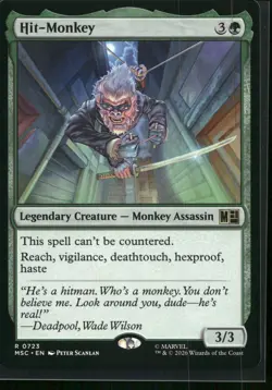 Hit-Monkey 723 Rare Commander: Marvel Magic: The Gathering NM - Image 1