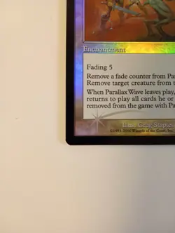MTG Parallax Wave, FOIL, NM++, Nemesis, Touched Twice On Edges Never Played - Image 4