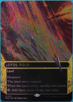 Lotus Field (113 Galaxy) FOIL Edge of Eternities: Stellar Sights NM (521113) - Image 1