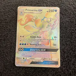 Primarina GX 2017 Guardians Rising Full Art Secret Rainbow #149/145 - Image 1