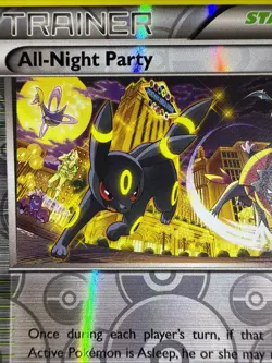 2016 Pokemon All-Night Party 96/122 Reverse Holo XY Breakpoint Umbreon - Image 5