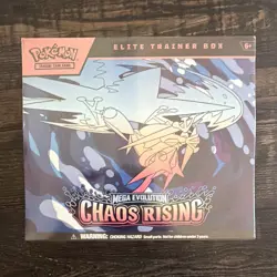 Pokemon Mega Evolution: Chaos Rising Elite Trainer Box w/ Booster, English - Image 1