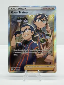 Pokemon TCG Gym Trainer 191/195 Swsh12: Silver Tempest Ultra Rare Full Art Holo - Image 1