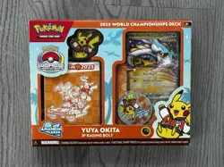 Pokemon TCG 2025 World Championships Deck Yuya Okita JP Raging Bolt Sealed NEW - Image 1