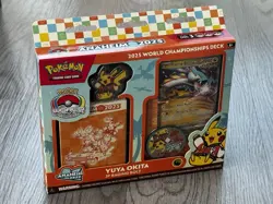 Pokemon TCG 2025 World Championships Deck Yuya Okita JP Raging Bolt Sealed NEW - Image 3