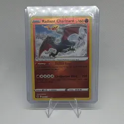 Pokemon Radiant Charizard 011/078 Pokemon GO Radiant Rare Holo English 160 HP - Image 1