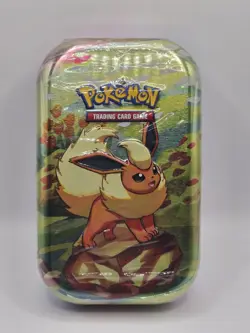 Pokemon Prismatic Evolutions SV8.5 Mini Tin [Flareon] - NEW/Sealed - Image 1