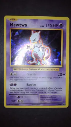 Mewtwo 51/108 Rare Evolutions Pokemon Near Mint - Image 2
