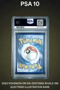 PSA 10 - Electrike 196/182 Illustration Rare Destined Rivals - Pokemon - Image 2