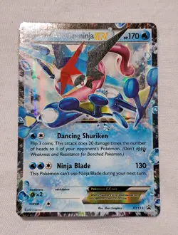 Pokemon Ash-Greninja EX XY133 XY Holo Near Mint - Image 1
