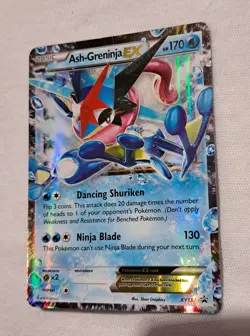 Pokemon Ash-Greninja EX XY133 XY Holo Near Mint - Image 3