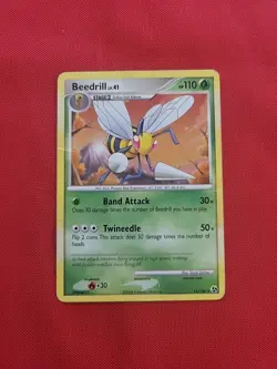 Pokemon: Beedrill #13/106 Great Encounters Non-holo 2008 Vintage - Damaged - H6 - Image 1