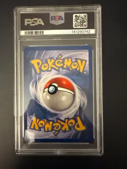Pokemon Team Rocket Dark Charizard Holo Rare Unlimited 4/82 2000 PSA 8 - Image 2