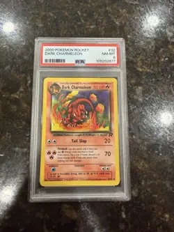 2000 Pokemon Rocket - Dark Charmeleon 32/82 PSA 8 - Image 1