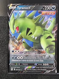 Carte Pokemon Tyranocif V 097/163 EB5 Styles De Combat Epee Et Bouclier - Image 2