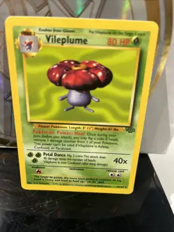 Vileplume 31/64 Jungle Set Non Holo Rare Pokemon TCG Card WOTC - Image 1
