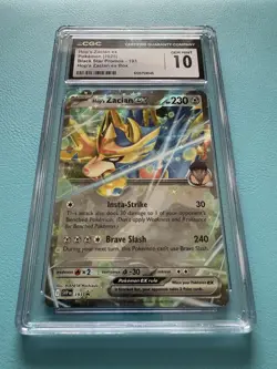The Pokemon Company Hop's Zacian ex Black Star Promo 193 Holo EN CGC 10 2025 - Image 1
