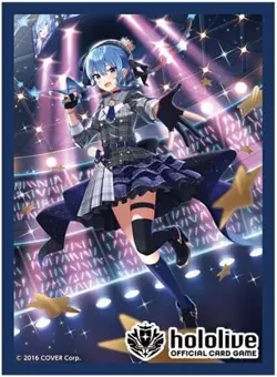 Hololive Official Card Game Sleeve Vol. 2 Hoshimachi Suisei FS - Image 1