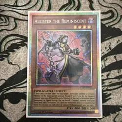 Yugioh! Aleister The Reminiscent Starlight Rare Near Mint CORI-EN015 - Image 1
