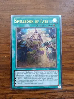 Spellbook of Fate ABYR-EN059 Ultimate Rare Unlimited YuGiOh NM Abyss Rising - Image 1