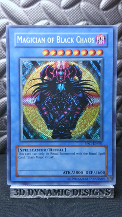 | Yugioh Magician of Black Chaos PP01-EN001 Secret Rare Premium Pack 1 NM- 🔥 | - Image 1