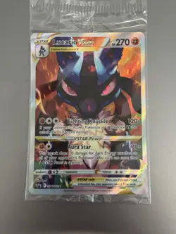 Pokemon TCG Lucario VSTAR SWSH291 Promo Sealed Mint - Image 2