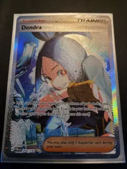 Pokemon TCG Dendra Scarlet & Violet - Paldea Evolved 266/193 Holo Special... - Image 1
