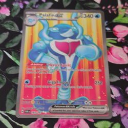 Pokemon TCG Palafin ex Temporal Forces Holo Ultra Rare 61/162 ENG - Image 1