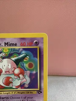 Pokemon TCG Sabrina's Mr. Mime Gym Challenge 59 Unlimited Uncommon Card - Image 3