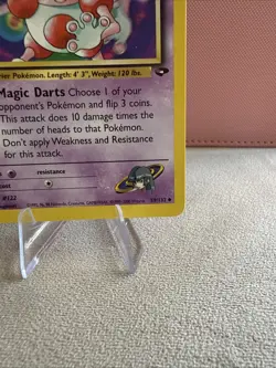 Pokemon TCG Sabrina's Mr. Mime Gym Challenge 59 Unlimited Uncommon Card - Image 5
