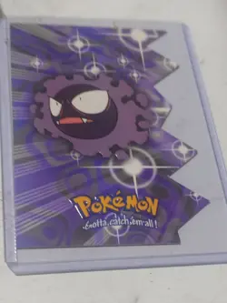 Topps Pokemon CarD TV Animation Edition Die Cut Gastly #EVO4 Only 1 On EBAY RaRe - Image 2