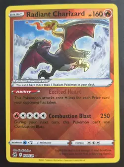Pokemon Card - Radiant Charizard - Crown Zenith - 020/159 - Mint/Near Mint - Image 1