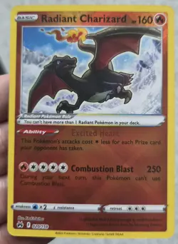 Pokemon Card - Radiant Charizard - Crown Zenith - 020/159 - Mint/Near Mint - Image 3