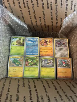 2500 Pokemon Cards Bulk Lot Pack - Assorted Modern Sets S&V SWSH Mega Evolution - Image 1