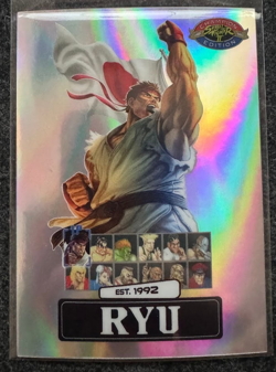 Ryu PSA-1 Silver Base Street Fighter PSA Magazine Promo Card - Image 1