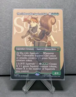 The Unbeatable Squirrel Girl #371 MTG Marvel Super Heroes Borderless Regular - Image 1