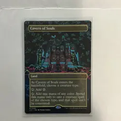 Wizards of the Coast Cavern of Souls Borderless Mythic #345 - Image 1