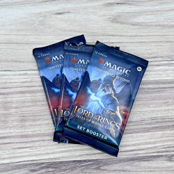 MTG Lord of the Rings: Tales of Middle-Earth 3x Set Booster Pack NEW SEALED - Image 1