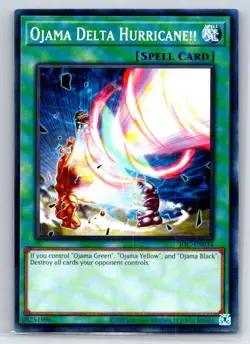 Ojama Delta Hurricane!! IOC-EN034 Invasion of Chaos Yu-Gi-Oh LP - Image 1