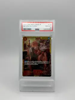 Silvers Rayleigh (JP) - One Piece: Two Legends - OP08-118 - SEC - PSA 10 GEM MT - Image 1
