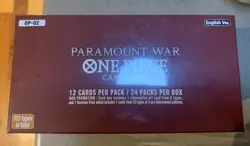 1st Print Sealed One Piece OP-02 Paramount War Booster Box - Pre Errata - Image 2