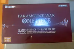 1st Print Sealed One Piece OP-02 Paramount War Booster Box - Pre Errata - Image 5