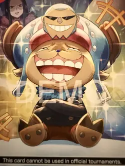 One Piece Tcg Op10-014 Franky / Chopper Promo demo Version Not tournament legal - Image 1