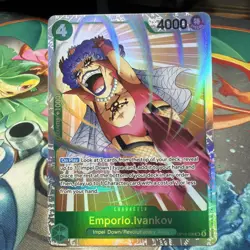 Emporio.Ivankov OP16-026 SR The Time of Battle Foil English One Piece TCG - Image 1