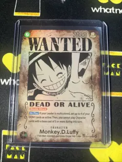 Monkey.D.Luffy SP (Wanted Poster) OP13-118 Carrying On His Will One Piece TCG NM - Image 1
