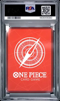 2025 One Piece CCG Monkey D. Luffy Leader Alt Art Foil PSA 10 ST21-001 - Image 2