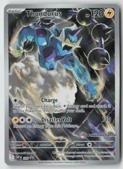 Thundurus - (Pokemon Center Exclusive) - 209 - SV: Scarlet & Violet Promo Cards - Image 1